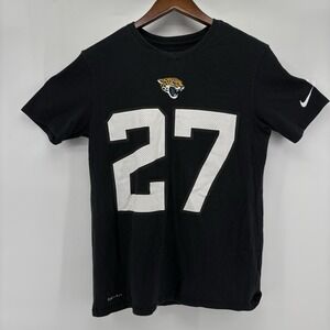 Nike NFL Shirt Men's Medium Leonard Fournette #27 Jaguars Jacksonville Black